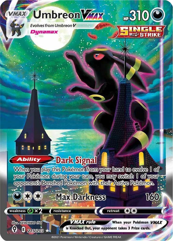 Umbreon Vmax 215/203